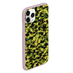 Чехол iPhone 11 Pro матовый Камуфляжный стиль, цвет: 3D-розовый — фото 2