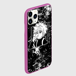 Чехол iPhone 11 Pro матовый Киллуа из аниме Hunter x hunter, цвет: 3D-фиолетовый — фото 2