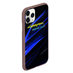 Чехол iPhone 11 Pro матовый Cyberpunk 2077 phantom liberty, цвет: 3D-коричневый — фото 2