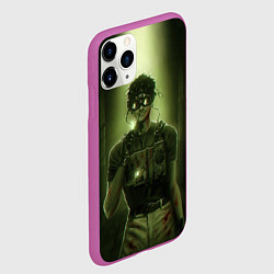 Чехол iPhone 11 Pro матовый The Outlast Trials игра, цвет: 3D-фиолетовый — фото 2