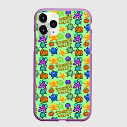 Чехол iPhone 11 Pro матовый Джунимо из Стардью, цвет: 3D-фиолетовый