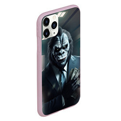 Чехол iPhone 11 Pro матовый Gorilla pay day 3, цвет: 3D-розовый — фото 2