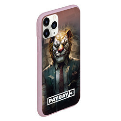 Чехол iPhone 11 Pro матовый Payday 3 lion, цвет: 3D-розовый — фото 2