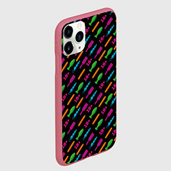 Чехол iPhone 11 Pro матовый Sex Shop, цвет: 3D-малиновый — фото 2