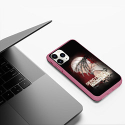 Чехол iPhone 11 Pro матовый Dead Mount Death Play - Corpse God, цвет: 3D-малиновый — фото 2