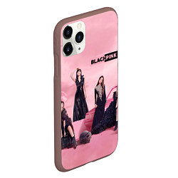 Чехол iPhone 11 Pro матовый Blackpink poster, цвет: 3D-коричневый — фото 2