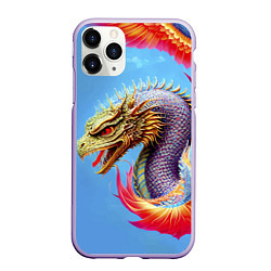 Чехол iPhone 11 Pro матовый Dragon - irezumi - tattoo - Japan