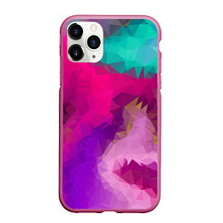 Чехол iPhone 11 Pro матовый Pinky spirit, цвет: 3D-малиновый