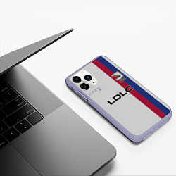 Чехол iPhone 11 Pro матовый LDLC OL форма, цвет: 3D-светло-сиреневый — фото 2