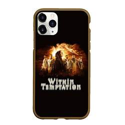 Чехол iPhone 11 Pro матовый Within Temptation space