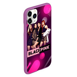 Чехол iPhone 11 Pro матовый Kpop Blackpink, цвет: 3D-фиолетовый — фото 2