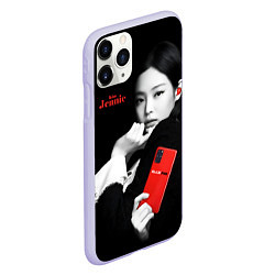 Чехол iPhone 11 Pro матовый Blackpink Jennie Smartphone, цвет: 3D-светло-сиреневый — фото 2