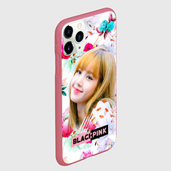 Чехол iPhone 11 Pro матовый Blackpink Lisa, цвет: 3D-малиновый — фото 2