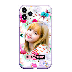 Чехол iPhone 11 Pro матовый Blackpink Lisa, цвет: 3D-светло-сиреневый