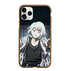 Чехол iPhone 11 Pro матовый Suzuya Juuzou, цвет: 3D-коричневый