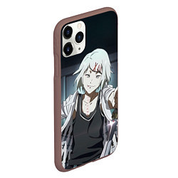 Чехол iPhone 11 Pro матовый Suzuya Juuzou, цвет: 3D-коричневый — фото 2