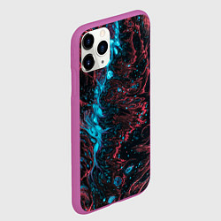 Чехол iPhone 11 Pro матовый Abstract divorces, цвет: 3D-фиолетовый — фото 2