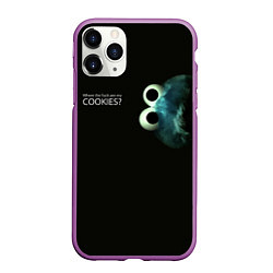 Чехол iPhone 11 Pro матовый Cookie Monster - Где печеньки