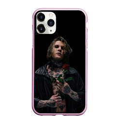 Чехол iPhone 11 Pro матовый Neverlove рокер, цвет: 3D-розовый