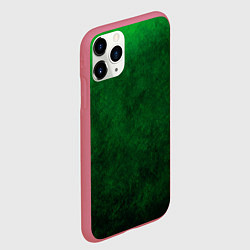 Чехол iPhone 11 Pro матовый Токсичный градиент, цвет: 3D-малиновый — фото 2