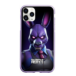 Чехол iPhone 11 Pro матовый Bonnie FNAF, цвет: 3D-светло-сиреневый