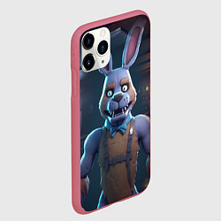 Чехол iPhone 11 Pro матовый Электрический Бонни, цвет: 3D-малиновый — фото 2