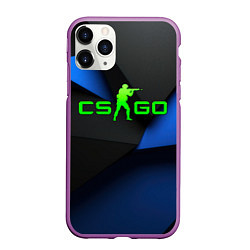 Чехол iPhone 11 Pro матовый CS GO standart abstract