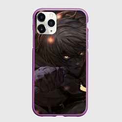 Чехол iPhone 11 Pro матовый Сага о Винланде Торфинн, цвет: 3D-фиолетовый