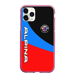 Чехол iPhone 11 Pro матовый Alpina - classic colors