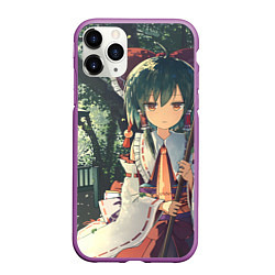 Чехол iPhone 11 Pro матовый Touhou Project Reimu Hakurei