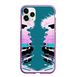 Чехол iPhone 11 Pro матовый Vanguard abstraction - vogue