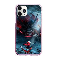 Чехол iPhone 11 Pro матовый God Eater