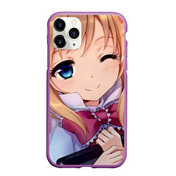 Чехол iPhone 11 Pro матовый Touhou Project Алиса Маргатройд