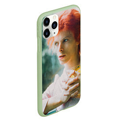 Чехол iPhone 11 Pro матовый David Bowie in Haddon Hall, цвет: 3D-салатовый — фото 2