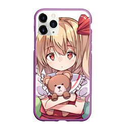 Чехол iPhone 11 Pro матовый Touhou Project Flandre Scarlet