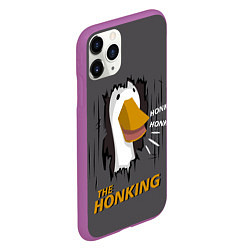 Чехол iPhone 11 Pro матовый The honking, цвет: 3D-фиолетовый — фото 2