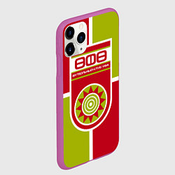 Чехол iPhone 11 Pro матовый Уфа ФК, цвет: 3D-фиолетовый — фото 2