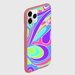 Чехол iPhone 11 Pro матовый Костюм Barbie Totally Ultra Hair brunette, цвет: 3D-малиновый — фото 2