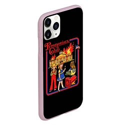 Чехол iPhone 11 Pro матовый Игра со спичками - клуб пироманов, цвет: 3D-розовый — фото 2