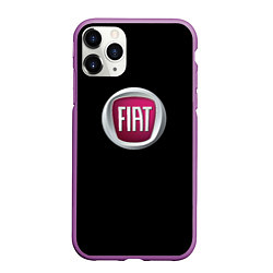 Чехол iPhone 11 Pro матовый Fiat sport pro, цвет: 3D-фиолетовый