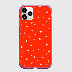 Чехол iPhone 11 Pro матовый Я - мухомор, цвет: 3D-фиолетовый