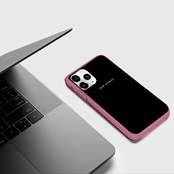 Чехол iPhone 11 Pro матовый Мне можно - самоуверенность, цвет: 3D-малиновый — фото 2