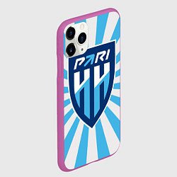Чехол iPhone 11 Pro матовый Пари Нижний Новгород ФК, цвет: 3D-фиолетовый — фото 2