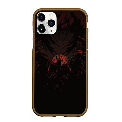 Чехол iPhone 11 Pro матовый Руки зомби на закате