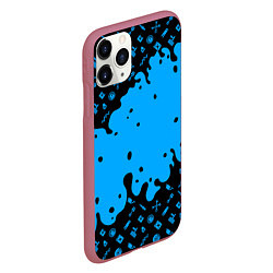 Чехол iPhone 11 Pro матовый Авто мастер, цвет: 3D-малиновый — фото 2