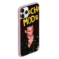 Чехол iPhone 11 Pro матовый Depeche Mode 1 Dave, цвет: 3D-розовый — фото 2
