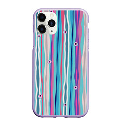 Чехол iPhone 11 Pro матовый Глазные яблоки