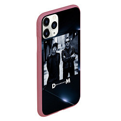 Чехол iPhone 11 Pro матовый Depeche Mode - Мартин и Дэйв, цвет: 3D-малиновый — фото 2