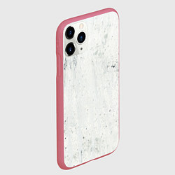 Чехол iPhone 11 Pro матовый Абстрактный гранж, цвет: 3D-малиновый — фото 2