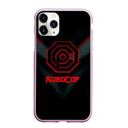 Чехол iPhone 11 Pro матовый Robocop новая игра шутер